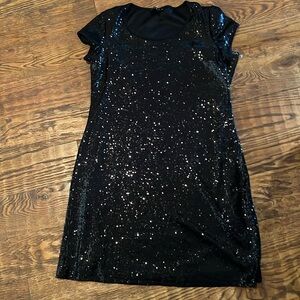 T-Shirt sequin dress